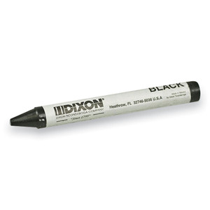 Dixon Classic Professional Crayons, Black, Dozen (DIX05005) View Product Image