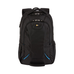 Case Logic Checkpoint Friendly Backpack, Fits Devices Up to 15.6", Polyester, 2.76 x 13.39 x 19.69, Black