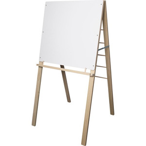 Flipside Big Book Easel - 24" (2 ft) Width x 24" (2 ft) Height - White Surface - Rectangle - Assembly Required