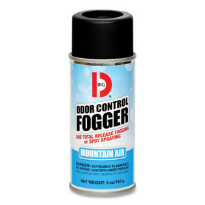 Big D Industries Odor Control Fogger, Mountain Air Scent, 5 oz Aerosol Spray, 12/Carton (BGD344) View Product Image