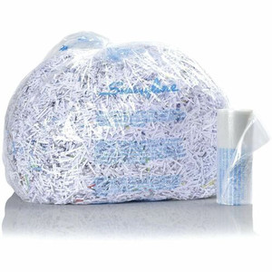 GBC 6-8 Gallon Shredder Bags - 8 gal - Plastic - Clear