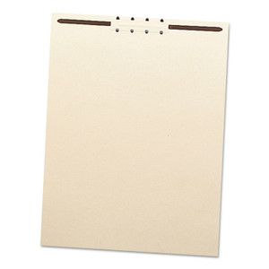 Smead Fastener File Backs, 1 Fastener, 2" Capacity, Letter Size, Manila, 100/Box