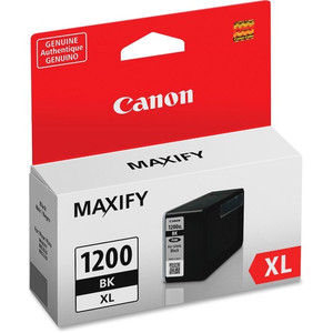 Canon PGI-1200XL BK Original High Yield Inkjet Ink Cartridge - Black - 1 Each - Inkjet - High Yield - Black