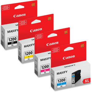 Canon PGI-1200XL BK Original High Yield Inkjet Ink Cartridge - Black - 1 Each - Inkjet - High Yield - Black (CNMPGI1200XLBK)