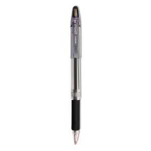 Zebra Jimnie Gel Pen Value Pack, Stick, Medium 0.7 mm, Black Ink, Smoke Barrel, 24/Box (ZEB14410) View Product Image
