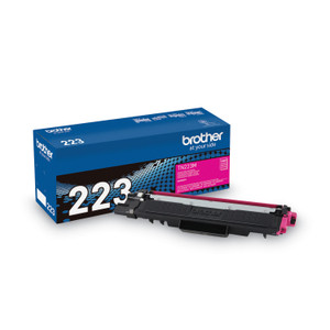 Brother TN223M Toner, 1,300 Page-Yield, Magenta Brother TN223M Toner, 1,300 Page-Yield, Magenta