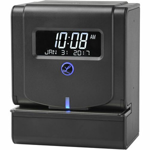Lathem 2100HD Heavy Duty Thermal Print Time Clock - Card Punch/Stamp - Digital