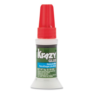Krazy Glue All Purpose Brush-On Krazy Glue, 0.18 oz, Dries Clear Krazy Glue All Purpose Brush-On Krazy Glue, 0.18 oz, Dries Clear