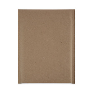 Universal Natural Self-Seal Cushioned Mailer, #0, Barrier Bubble Air Cell Cushion, Self-Adhesive Closure, 6 x 10, Kraft, 200/Carton (UNV62425) View Product Image