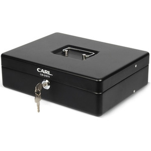 CARL Bill Slots Steel Security Cash Box - 4 Bill - (CUI82011)