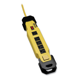 Tripp Lite Power It! Safety Power Strip with GFCI Plug, 6 Outlets, 9 ft Cord, Yellow/Black (TRPTLM609GF) View Product Image