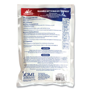 PhysiciansCare by First Aid Only Reusable Hot/Cold Pack, 8.63 x 8.63, White (FAO13462) View Product Image