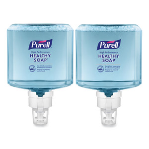 PURELL CLEAN RELEASE Technology (CRT) HEALTHY SOAP High Performance Foam, For ES8 Dispensers, Fragrance-Free, 1,200 mL, 2/Carton View Product Image