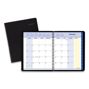 AT-A-GLANCE QuickNotes Monthly Planner, 8.75 x 7, Black Cover, 12-Month (Jan to Dec): 2024 View Product Image