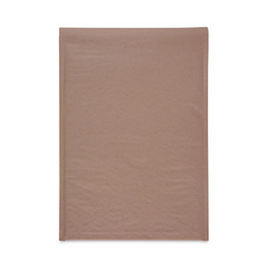 Universal Natural Self-Seal Cushioned Mailer, #5, Barrier Bubble Air Cell Cushion, Self-Adhesive Closure, 10.5 x 16, Kraft, 80/Carton