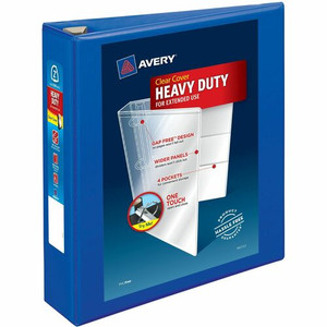 Avery Heavy-Duty View Binders - Locking One Touch EZD Rings - 2" Binder Capacity - Letter - 8 1/2" x 11" Sheet Size - 540 Sheet Capacity - (AVE79778)