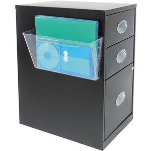 Deflecto Magnetic DocuPocket - 1 Compartment(s) - 7" Height x 13" Width x 4" Depth - Clear - Plastic
