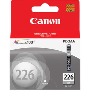 Canon CLI-226GY Original Inkjet Ink Cartridge - Gray - 1 Each (CNMCLI226GY)