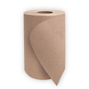 Morcon Tissue Morsoft Universal Roll Towels, 1-Ply, 7.88" x 300 ft, Brown, 12 Rolls/Carton (MOR12300R) View Product Image