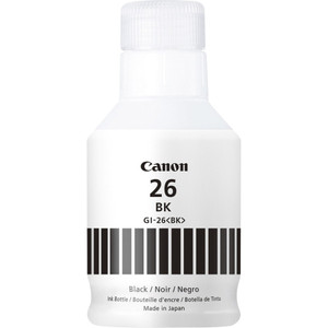 Canon GI-26 Pigment Color Ink Bottle (CNMGI26BK) View Product Image