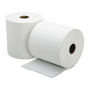 AbilityOne 8540015923324, SKILCRAFT, Continuous Roll Paper Towel, 1-Ply, 8" x 800 ft, White, 6 Rolls/Box (NSN5923324) View Product Image