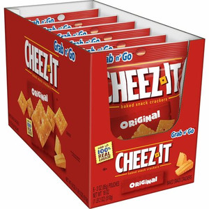 Cheez-It Cheez-It Baked Snack Crackers - Original - 1 Serving Pouch - 3 oz