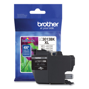 Brother LC3013BK High-Yield Ink, 400 Page-Yield, Black (BRTLC3013BK) View Product Image
