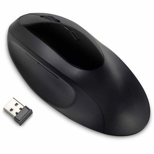 Kensington Pro Fit Ergo Wireless Mouse - Wireless - Bluetooth/Radio Frequency - 2.40 GHz - Black - USB