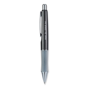 Pilot Dr. Grip Limited Gel Pen, Retractable, Fine 0.7 mm, Black Ink, Charcoal Gray Barrel