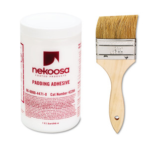 Nekoosa Fan-Out Padding Adhesive, 32 oz, Dries Clear (NEK42284) View Product Image