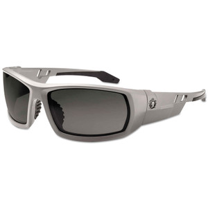 ergodyne Skullerz Odin Safety Glasses, Gray Frame/Smoke Lens, Nylon/Polycarb, Ships in 1-3 Business Days (EGO50130) View Product Image