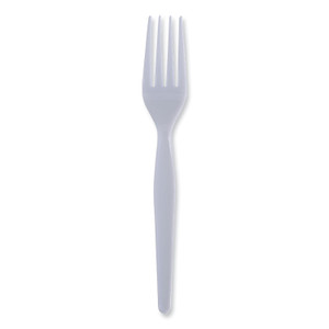 Boardwalk Heavyweight Polystyrene Cutlery, Fork, White, 1000/Carton (BWKFORKHW) View Product Image