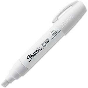 Sharpie Oil-Based Paint Marker - Bold Point - Bold Marker Point - White Ink - Oil Based