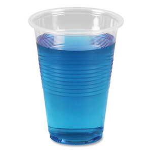 Boardwalk Translucent Plastic Cold Cups, 16 oz, Polypropylene, 50/Pack (BWKTRANSCUP16PK) View Product Image