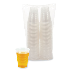 Boardwalk Translucent Plastic Cold Cups, 10 oz, 100/Pack