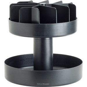 ORGANIZER;SNACK;2 TIER;BLK View Product Image