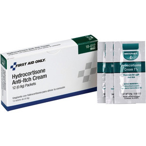 First Aid Only, Inc Hydrocortisone Cream, 12/BX, White (FAO18012) View Product Image