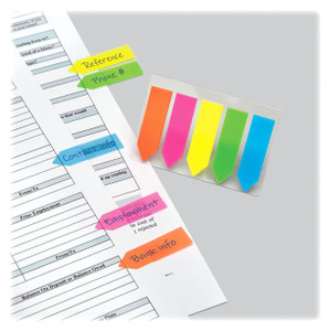 Redi-Tag Plain Write-on Arrow Flags in Holder (RTG31118)