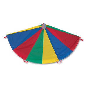 Champion Sports Nylon Multicolor Parachute, 24 ft dia, 20 Handles