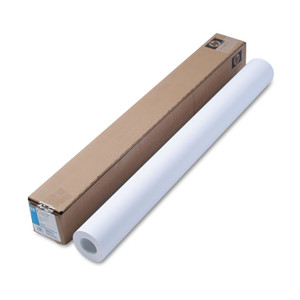 HP DesignJet Inkjet Large Format Paper, 6.6 mil, 36" x 100 ft, Coated White (HEWC6030C) View Product Image