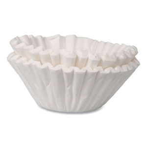 BUNN Commercial Coffee Filters, 6 gal Urn Style, Flat Bottom, 36/Cluster, 7 Clusters/Carton