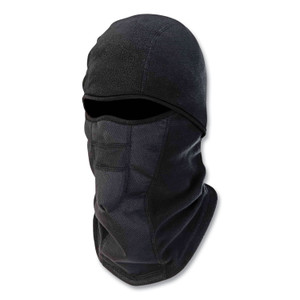 ergodyne N-Ferno 6823 Hinged Balaclava Face Mask, Fleece, One Size Fits Most, Black, Ships in 1-3 Business Days (EGO16823) View Product Image