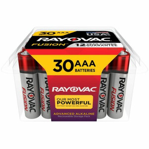 Rayovac Fusion Alkaline AAA Batteries - For Multipurpose - AAA - (RAY82430PPTFUSK)