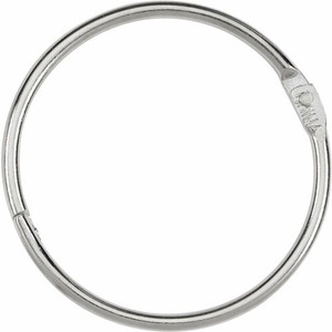 ACCO Loose-Leaf Rings - 2" Maximum Capacity - 375 x Sheet Capacity - Silver - Nickel
