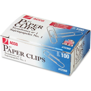ACCO Premium Paper Clips (ACC72360)