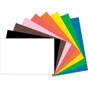 Tru-Ray Heavyweight Construction Paper - 36" Width x 24" Length - Assorted - Sulphite