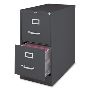 Lorell 26-1/2" Vertical File Cabinet - 2-Drawer (LLR66911) View Product Image