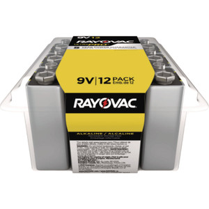 Rayovac Ultra Pro Alkaline 9V Batteries, 12/Pack