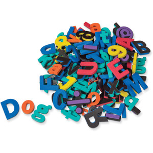 Pacon Letters/Numbers, Magnetic. w/Jar, 1-1/2-1", 130/ST, AST (PAC4357) View Product Image