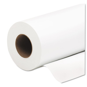 HP Everyday Pigment Ink Photo Paper Roll, 9.1 mil, 24" x 100 ft, Glossy White (HEWQ8916A) View Product Image